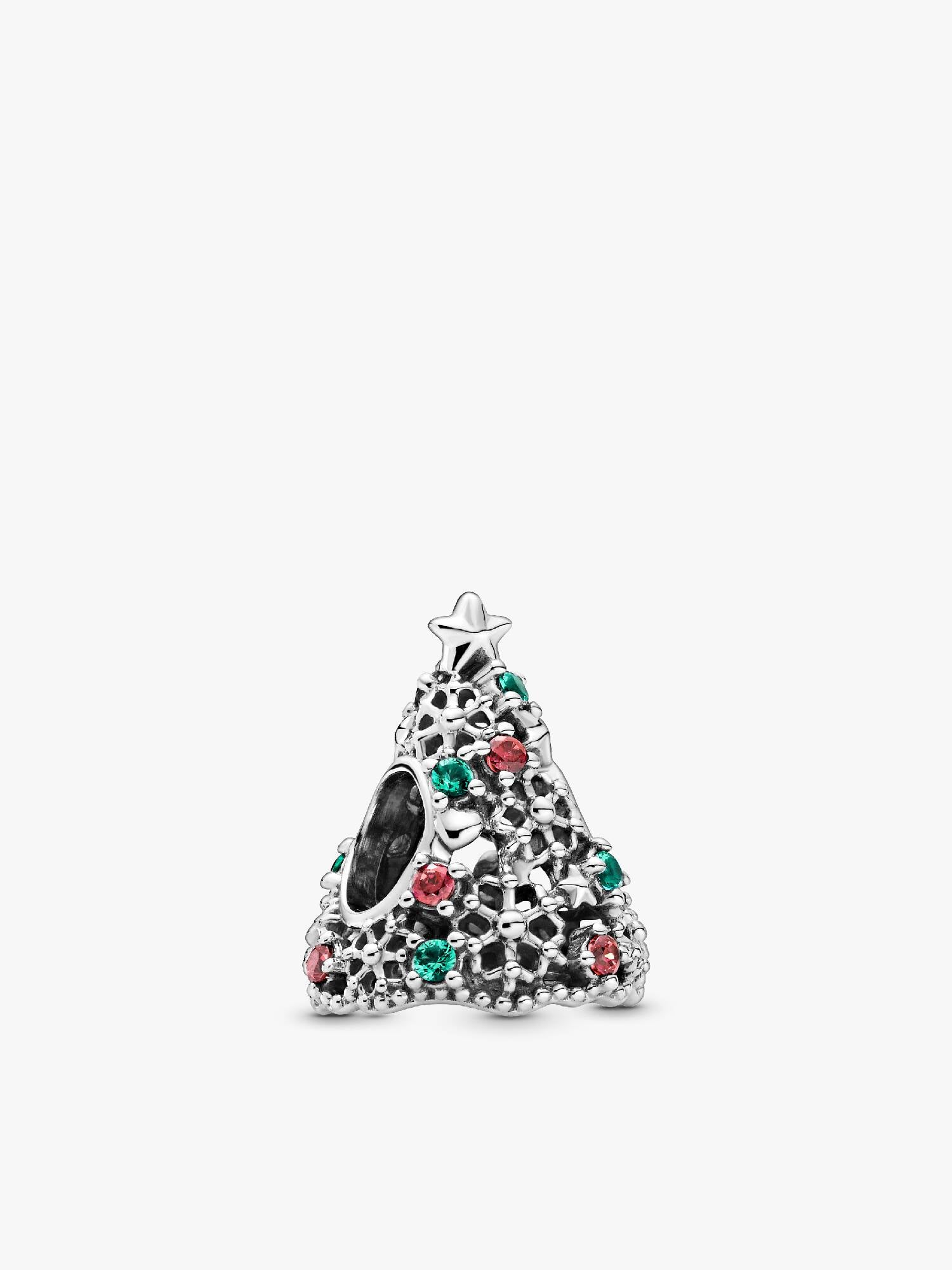 Glitter Christmas Tree Charm
