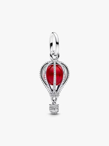 Hot Air Balloon Murano Glass Dangle Charm