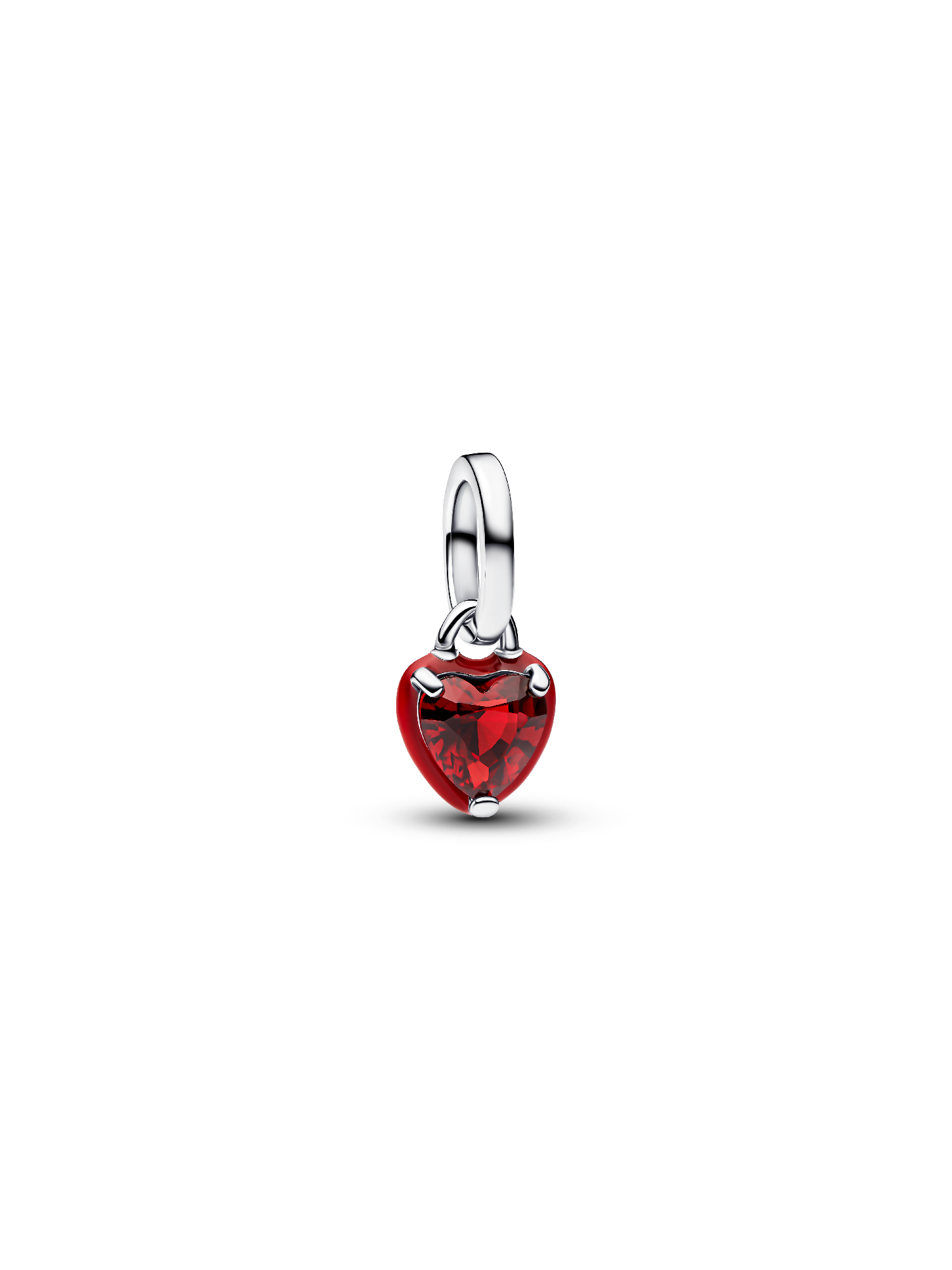 Red Chakra Heart Mini Dangle Charm