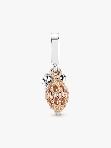 Decorative Ornament Two-Tone Dangle Charm