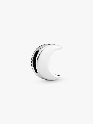 PANDORA Reflexions moon silver clip charm
