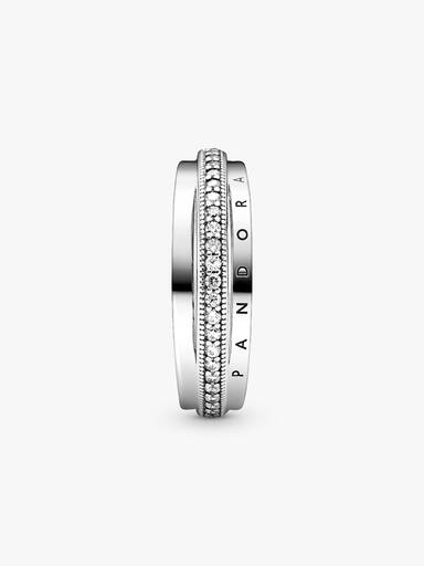 Triple Band Pavé Ring
