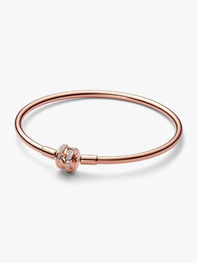 Pandora Moments Sparkling Shooting Star Clasp Bangle