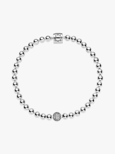 Beads & Pavé Bracelet