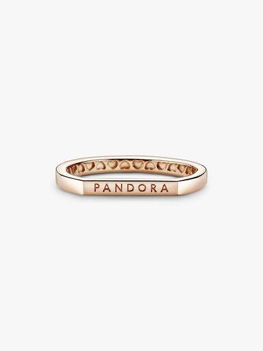 Logo bar stacking ring