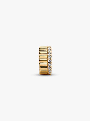 Ribbed Clip Charm