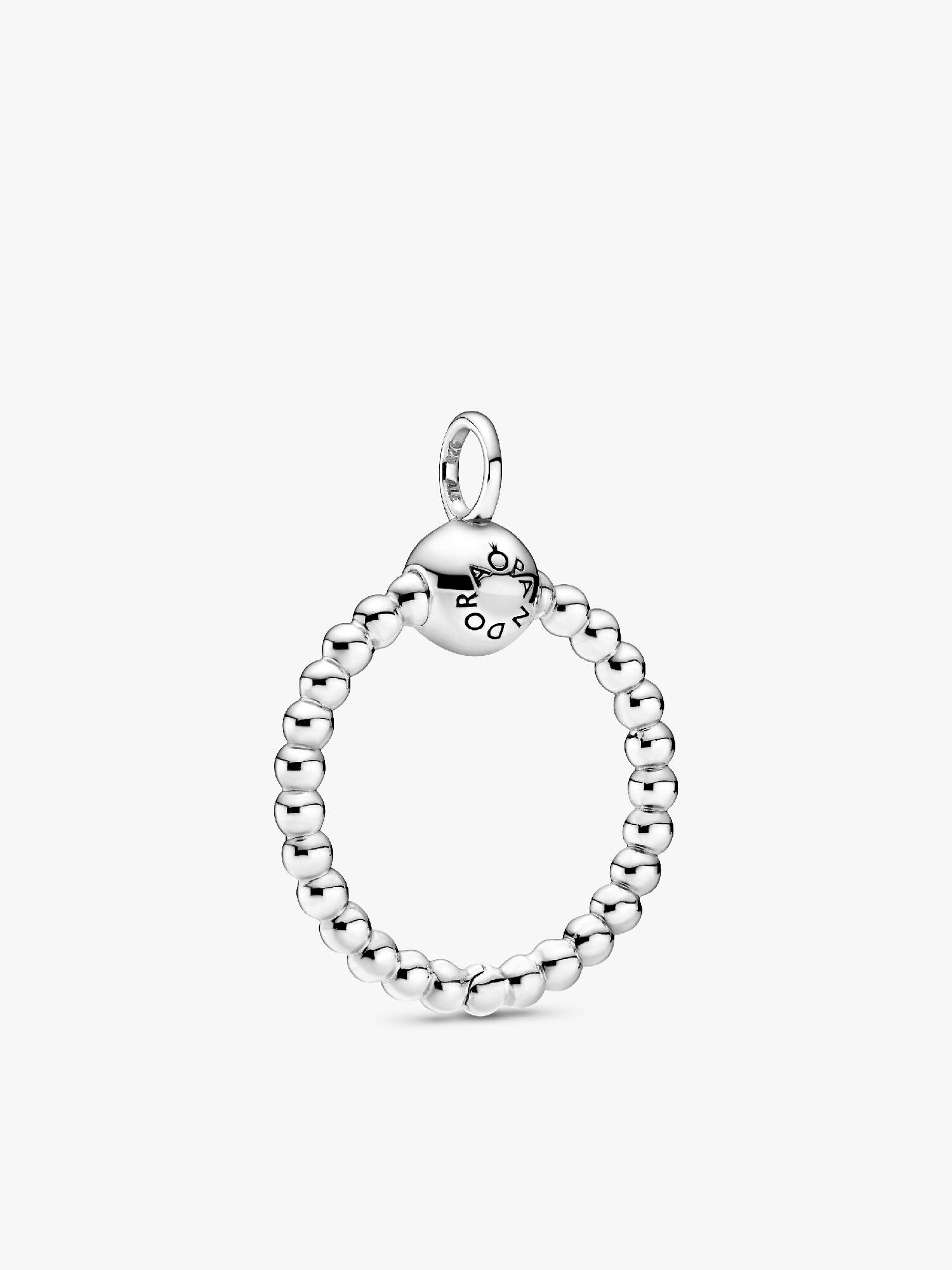 Pandora Moments Small Beaded O Pendant