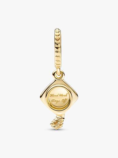 Graduation Cap Dangle Charm
