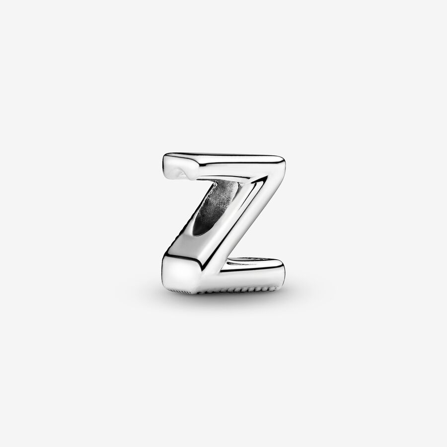 Letter Z silver charm image number 0