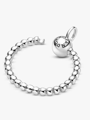 Pandora Moments Small Beaded O Pendant