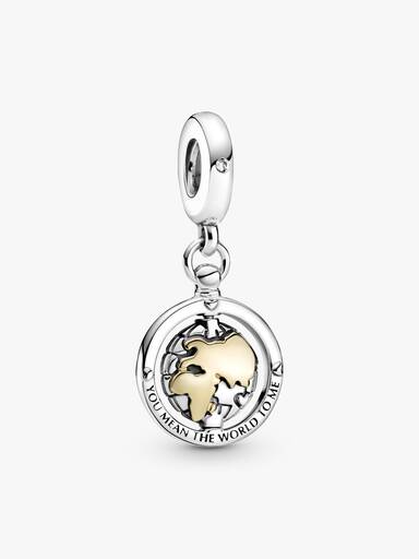 Spinning World Dangle Charm
