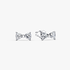 Sparkling Small Bow Stud Earrings Sparkling Small Bow Stud Earrings