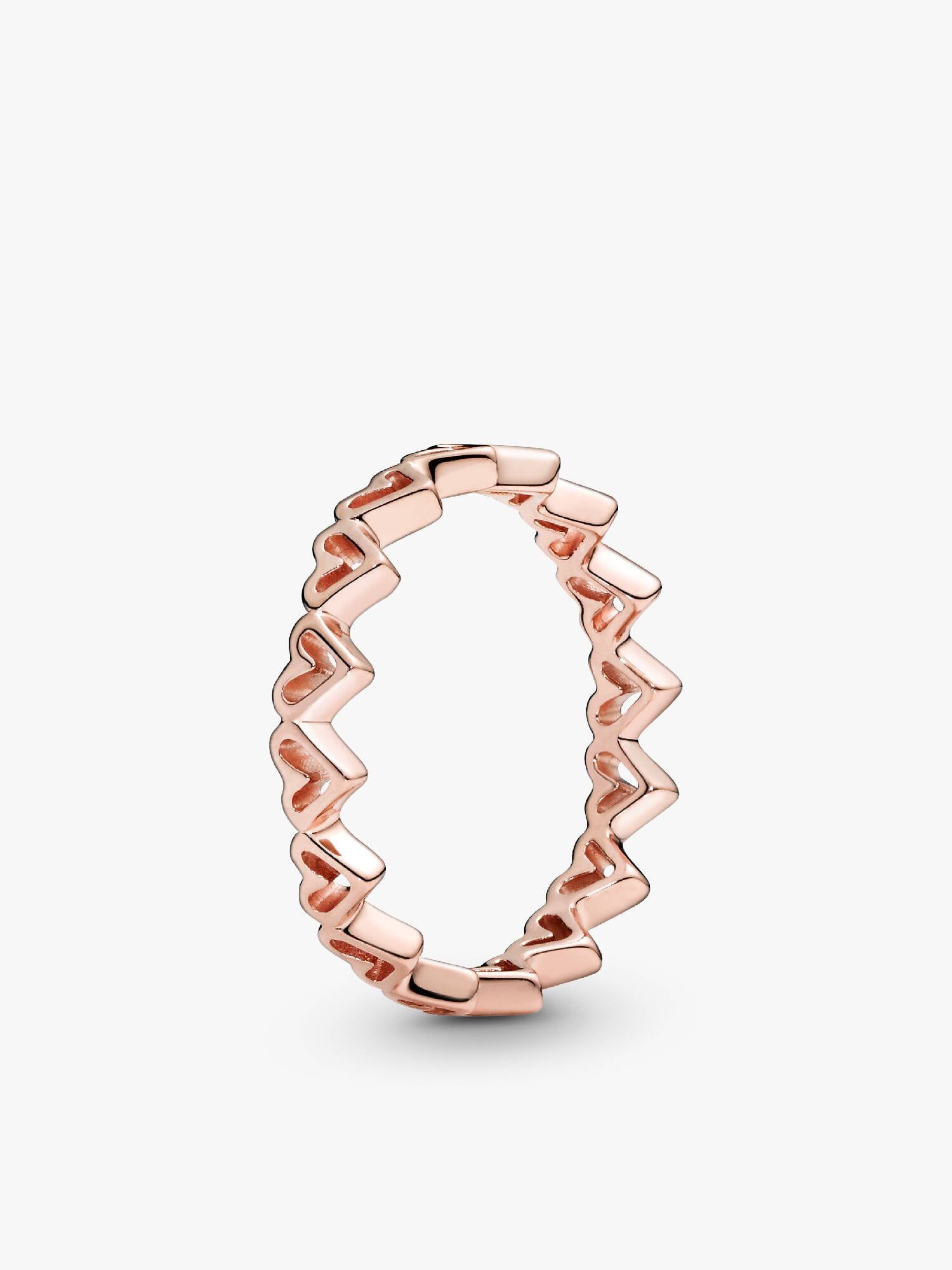 Freehand Hearts Ring