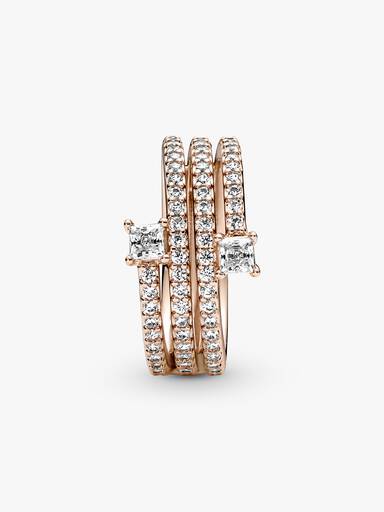 Triple Spiral Ring