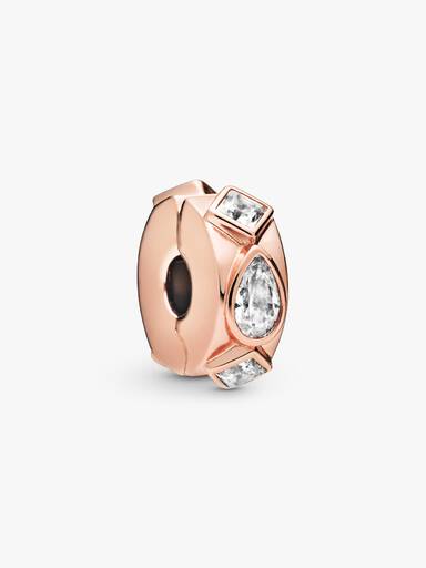 Geometric Shapes Clip Charm