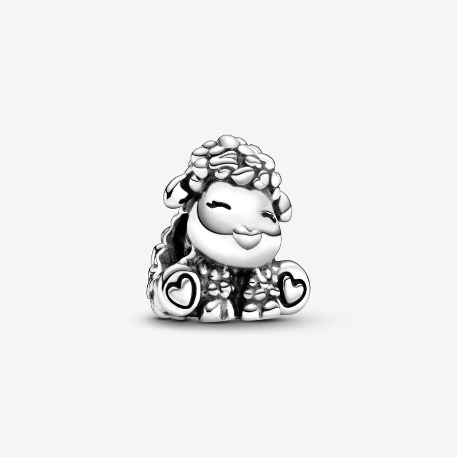 Sheep sterling silver charm image number 0