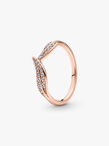 Sparkling Leaves Ring