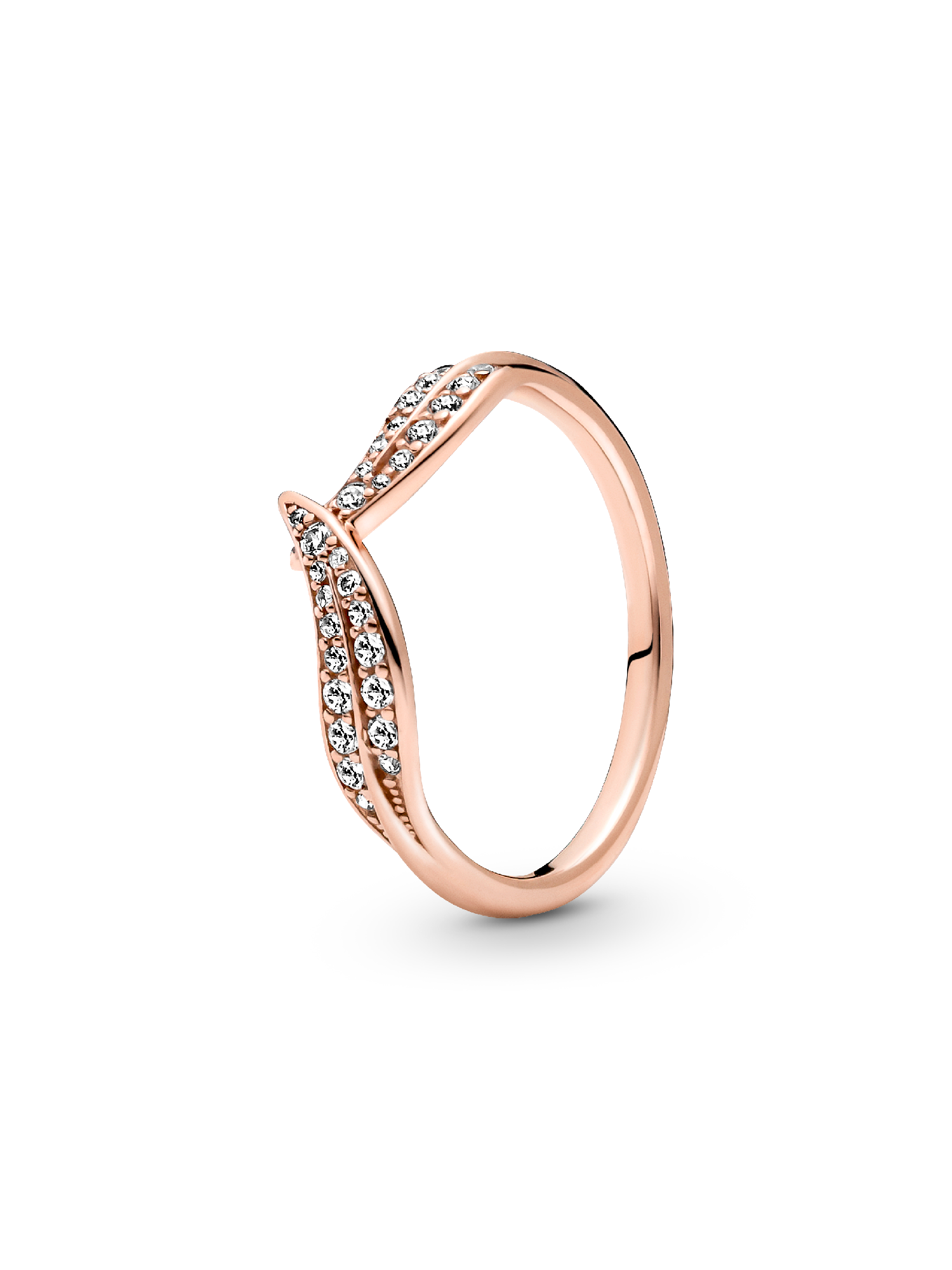 Sparkling Leaves Ring