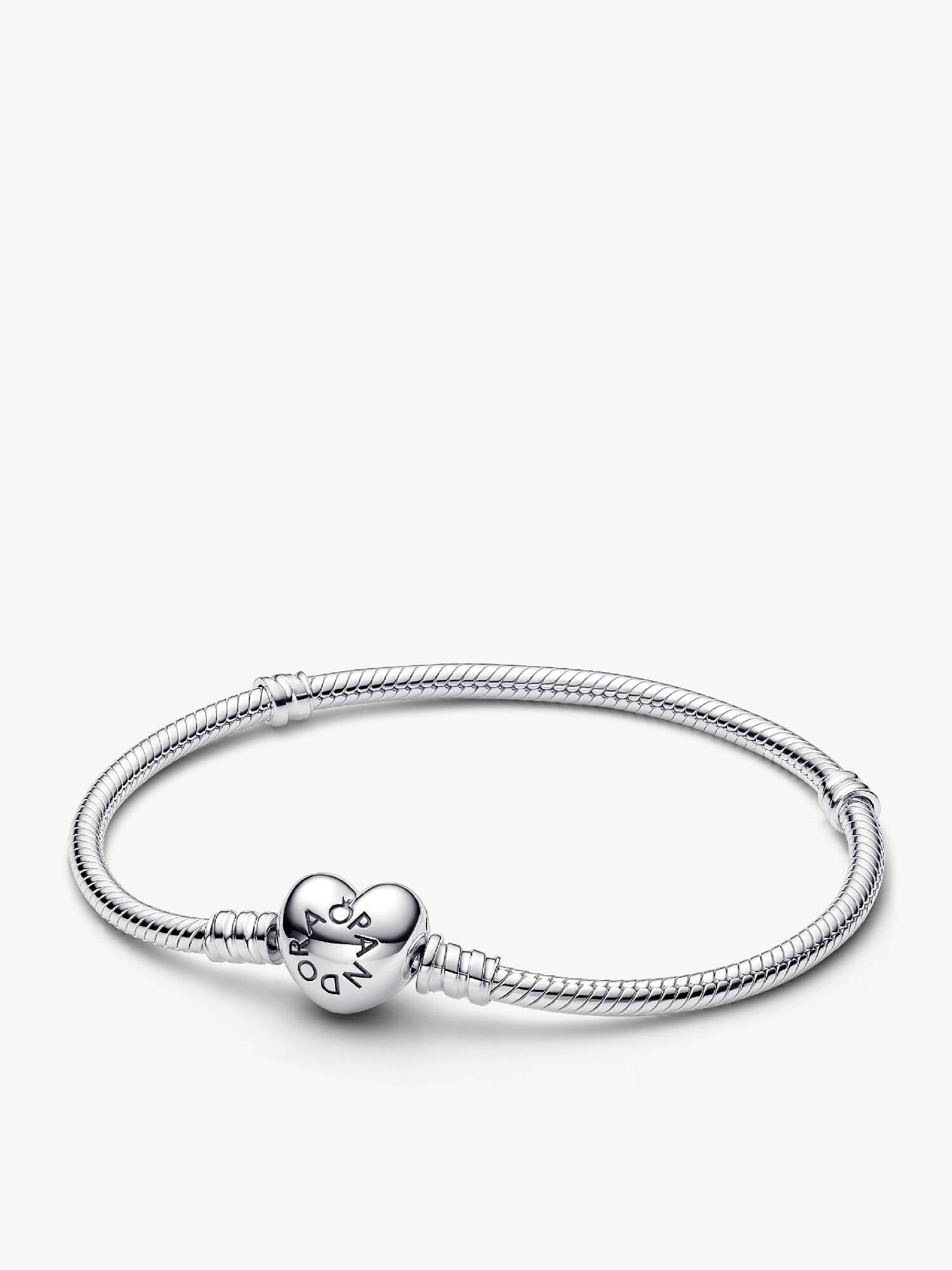 Heart & Snake Chain Bracelet