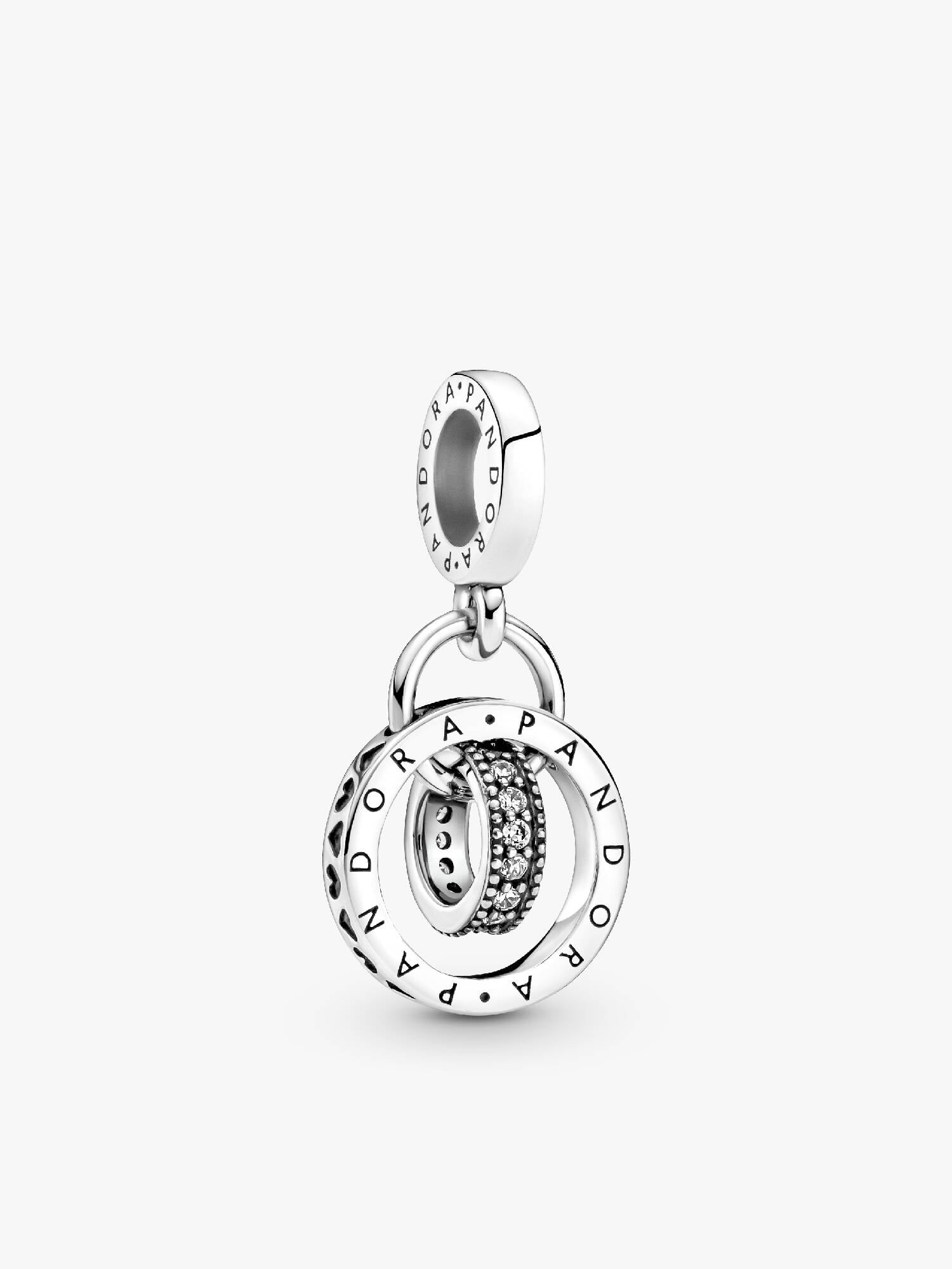 Pandora Logo Circles Dangle Charm