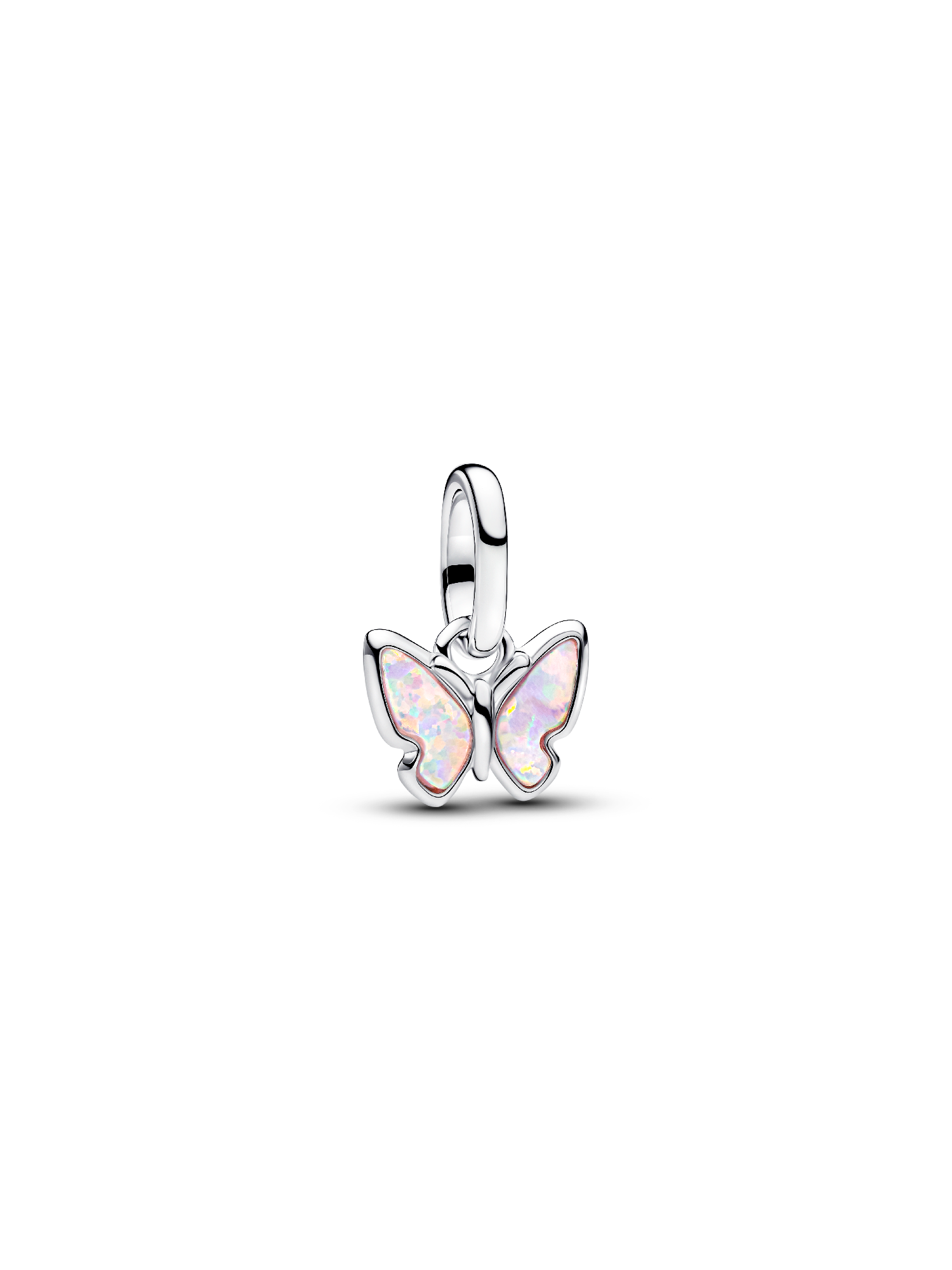 Pink Butterfly Mini Dangle Charm 