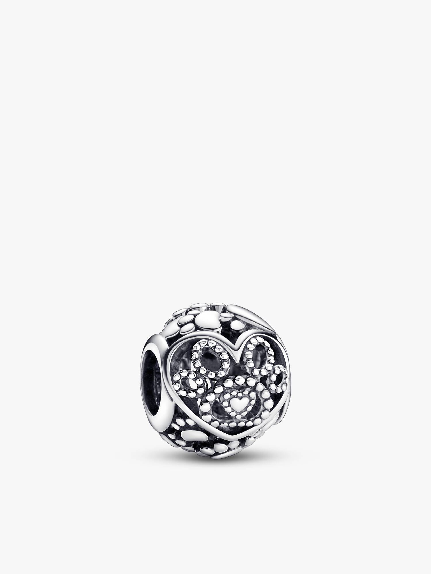 Fur Baby Hearts & Paw Prints Charm