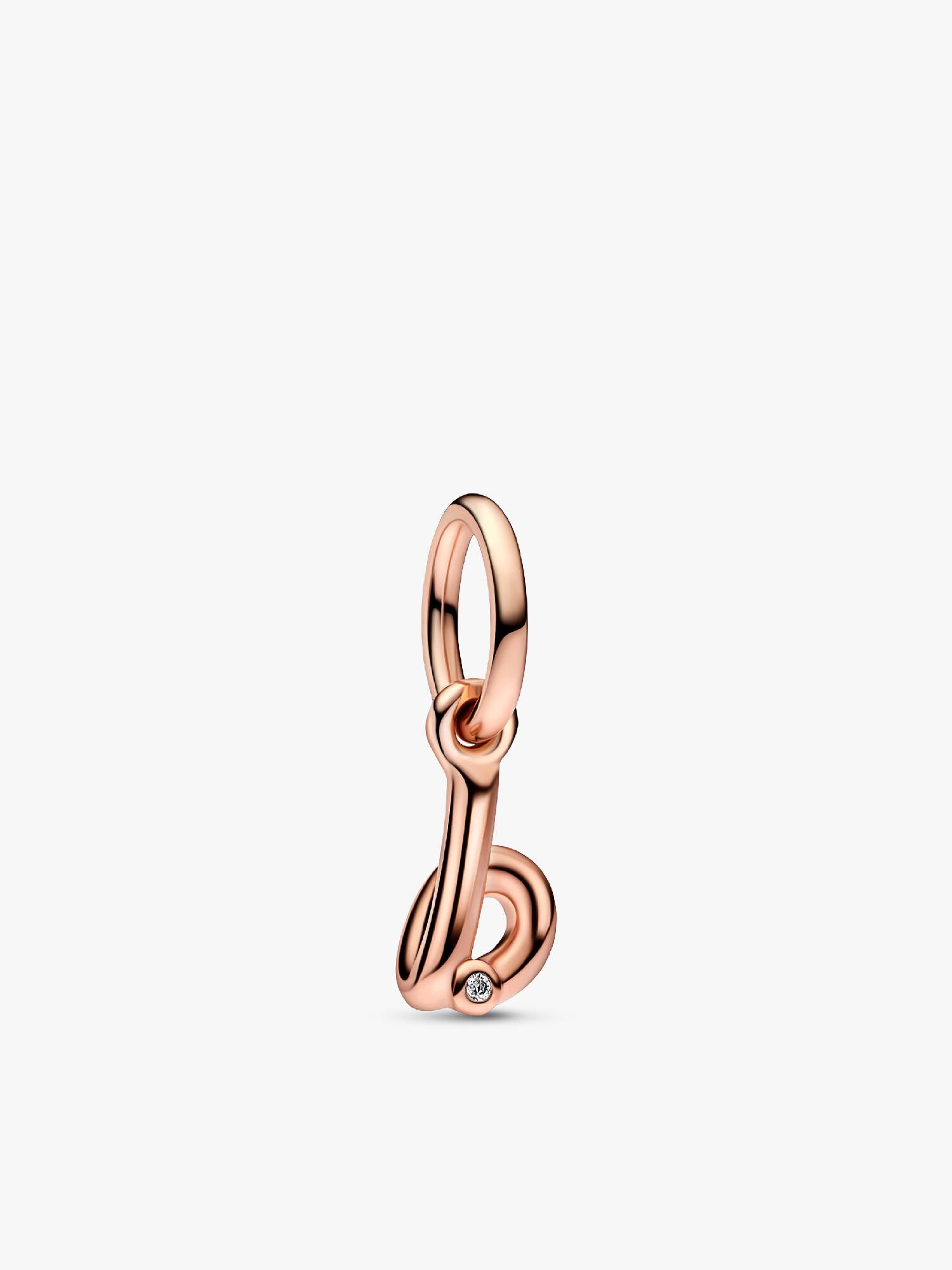 Letter b Script Alphabet Dangle Charm