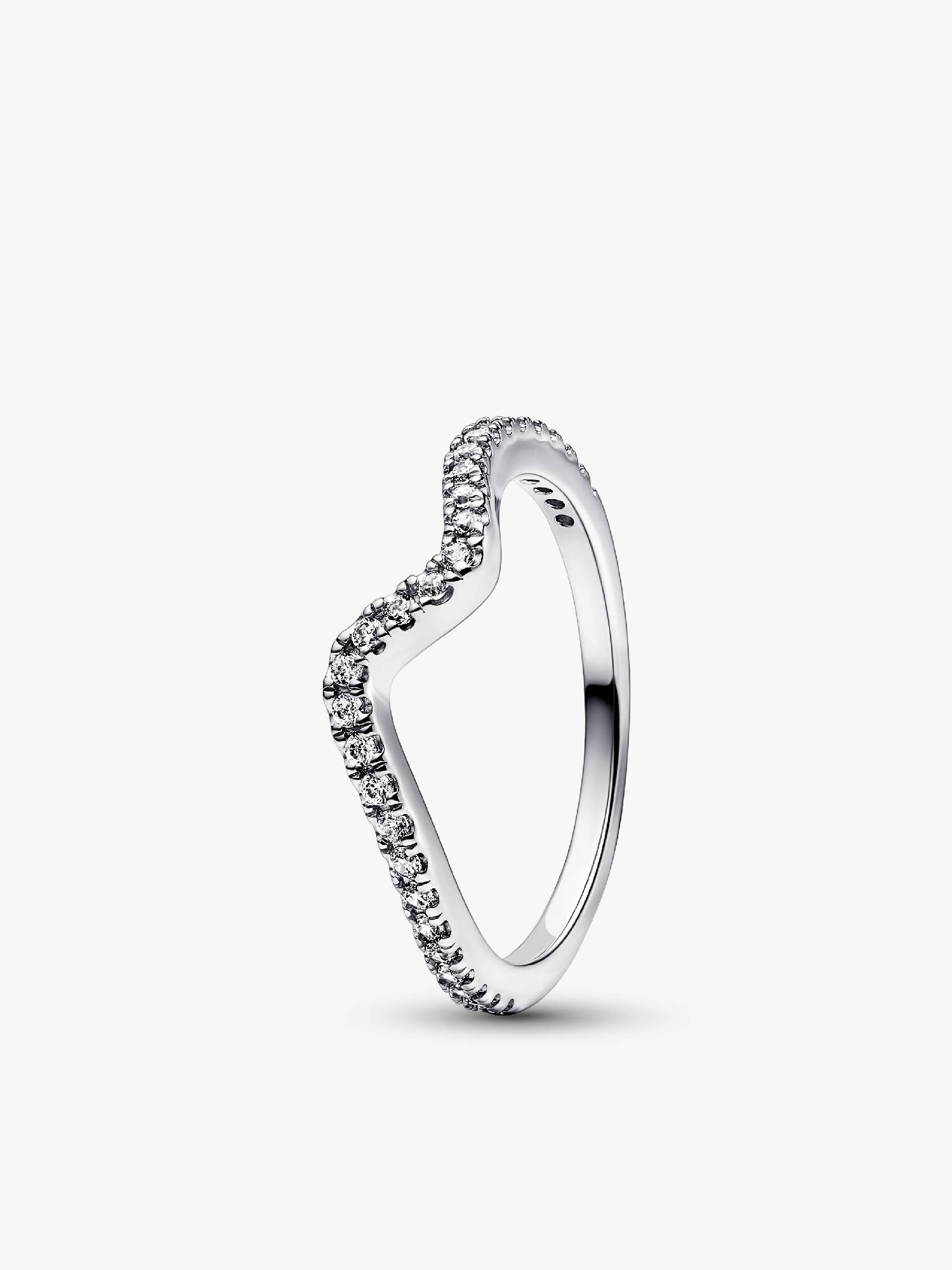 Sparkling Wave Ring