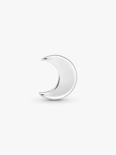 PANDORA Reflexions moon silver clip charm