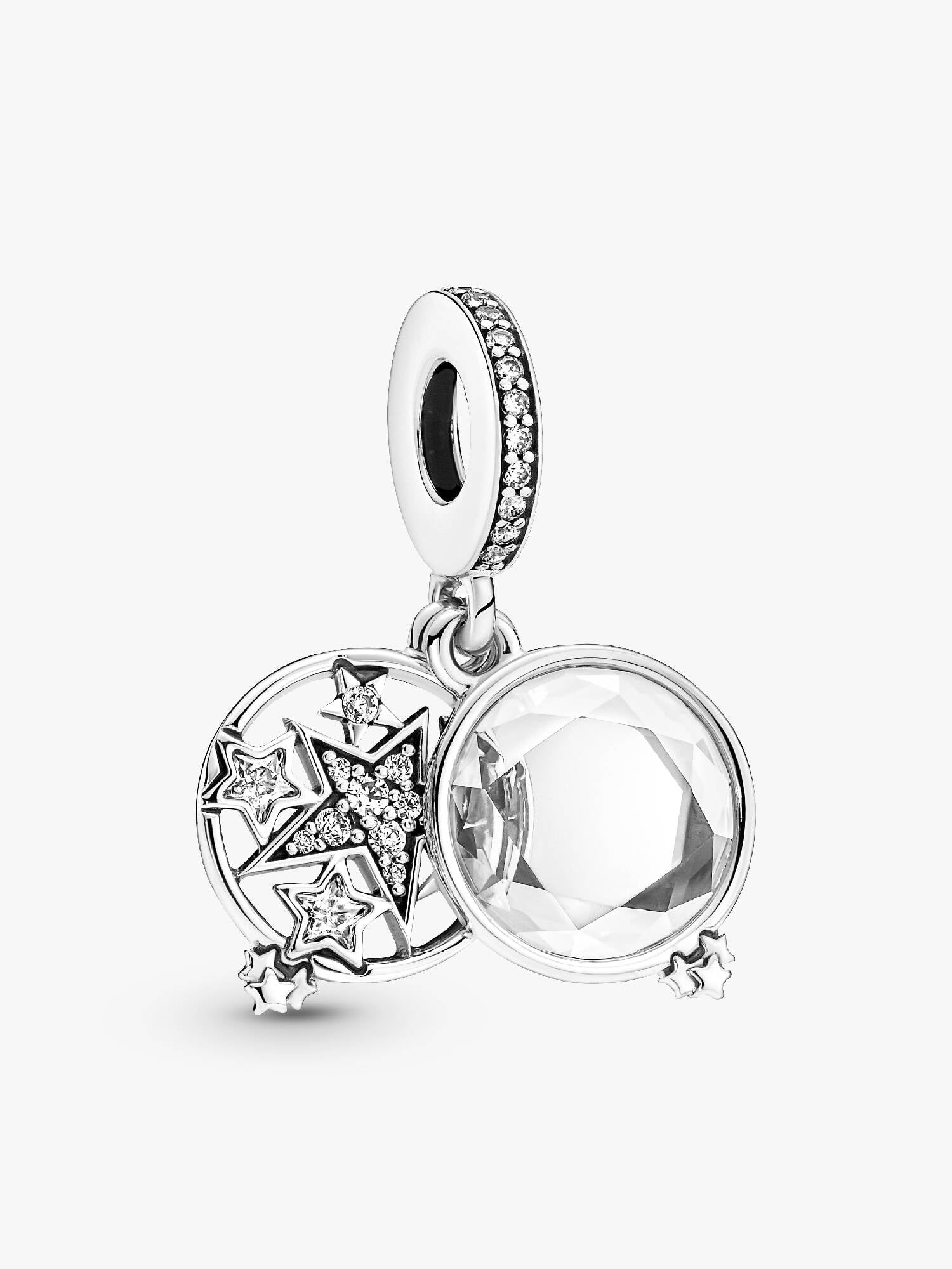 Magnified Star Double Dangle Charm