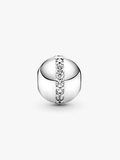 Sparkling Line Clip Charm