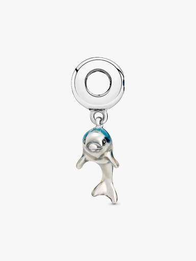 Shimmering Dolphin Dangle Charm