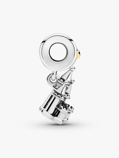 Two-tone Castle Dangle Charm