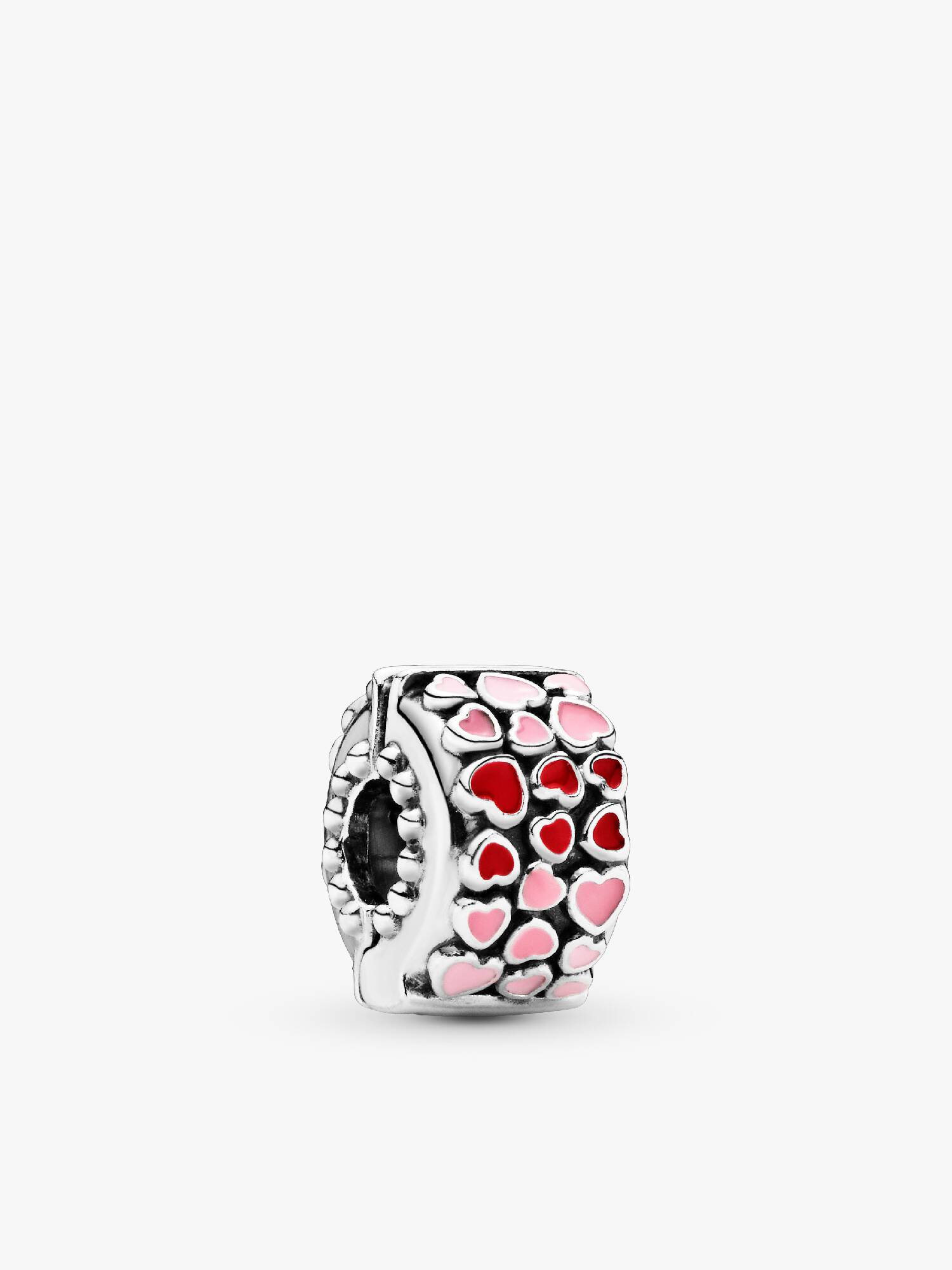 Red & Pink Hearts Charm