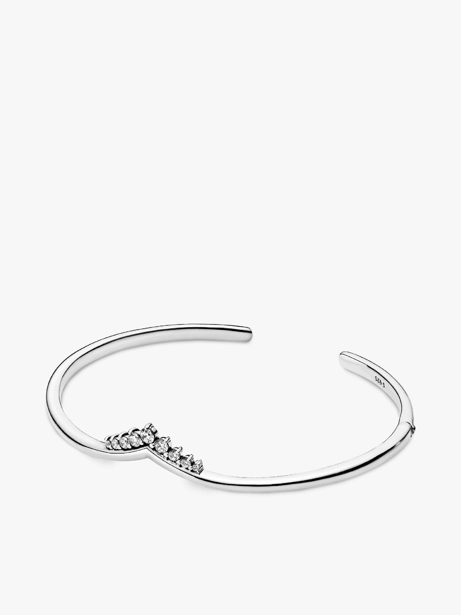 Tiara Wishbone Open Bangle