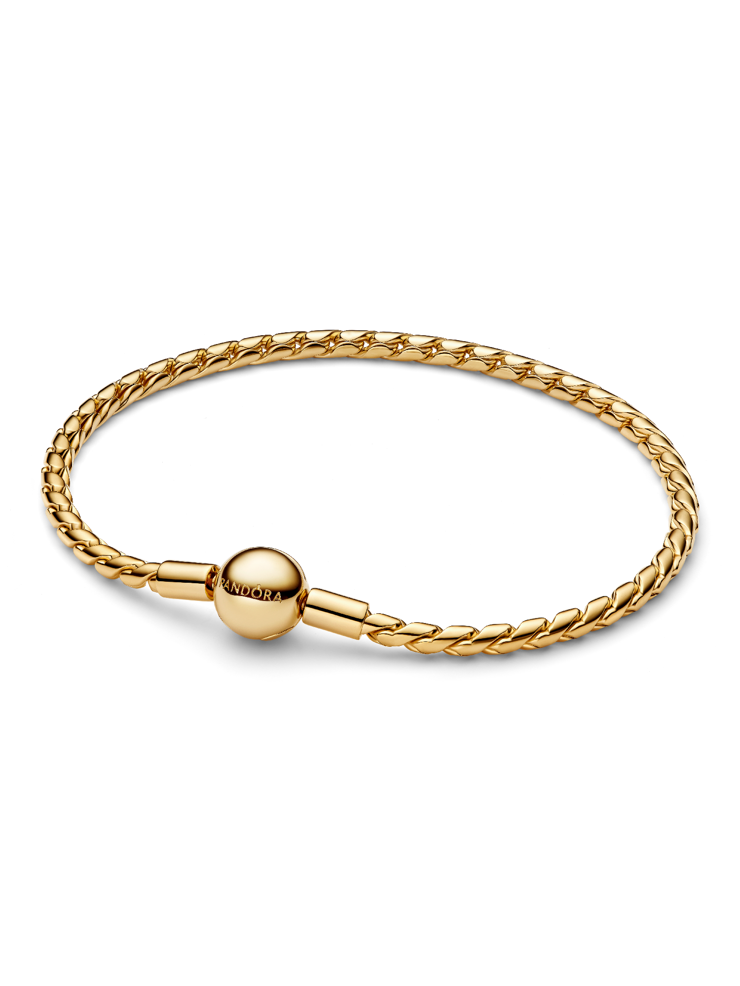 Round Clasp Wing Chain Bracelet