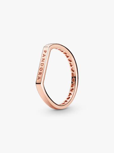 Logo bar stacking ring
