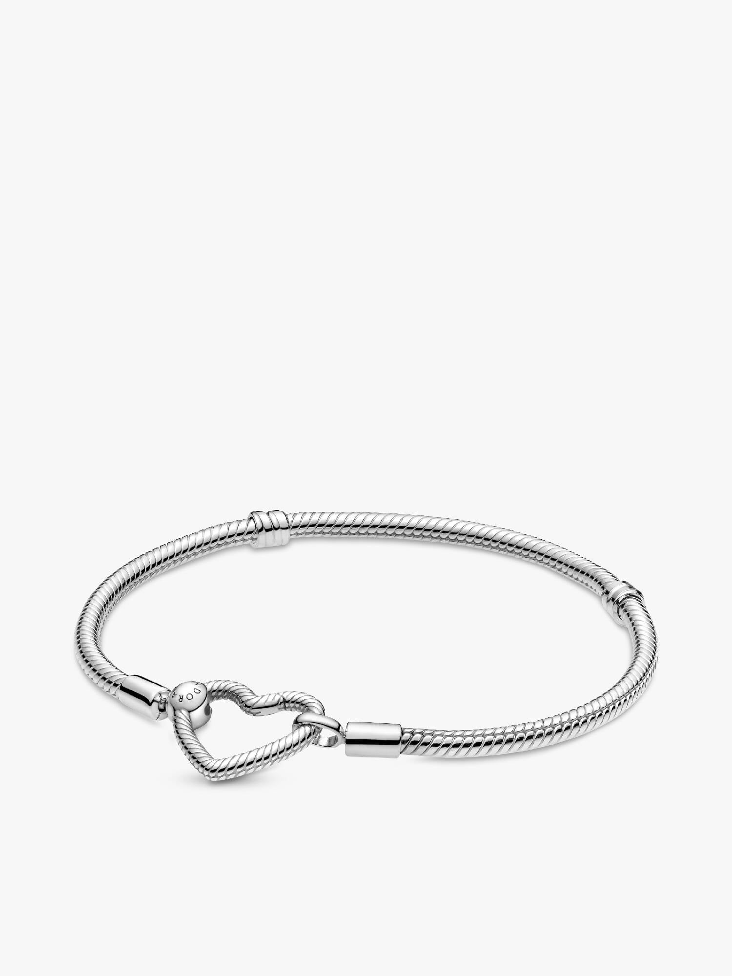 Heart Closure Snake Chain Bracelet