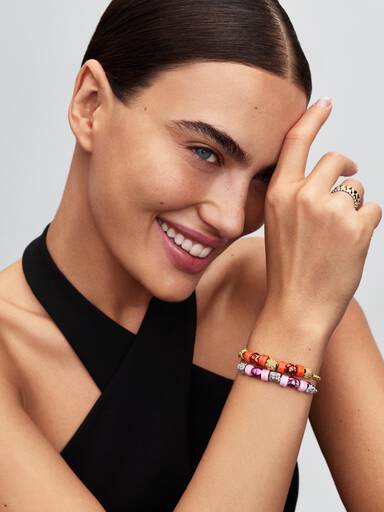 Row of Hearts Ring