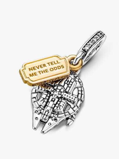 Star Wars Millennium Falcon Dangle Charm