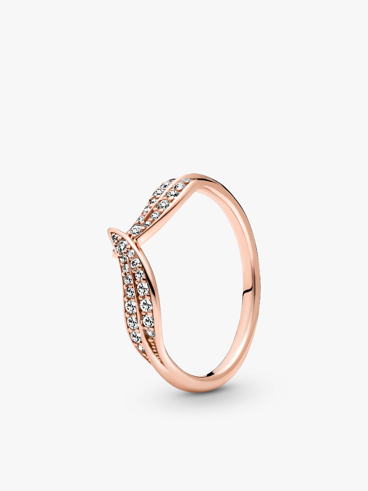 Sparkling Leaves Ring