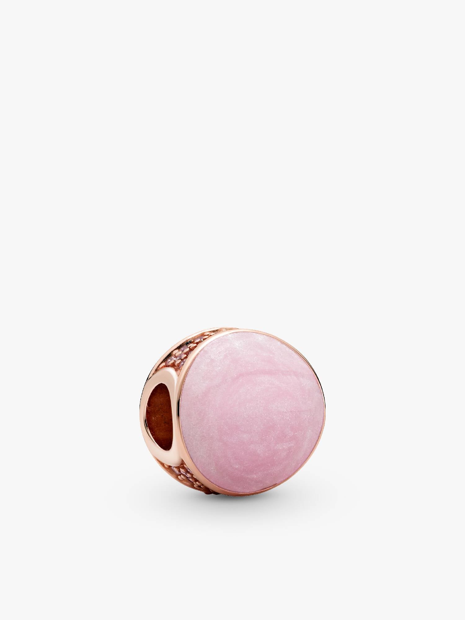 Pink Swirl Charm