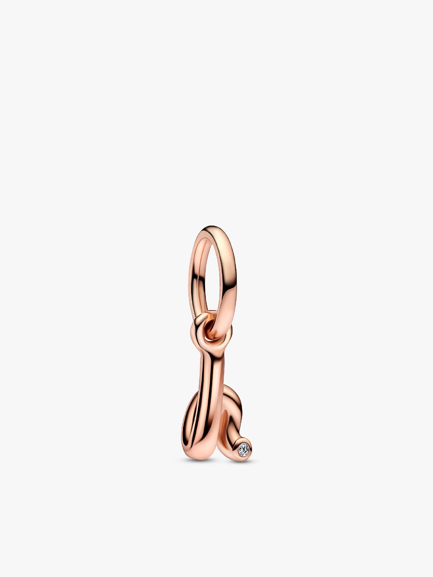 Letter h Script Alphabet Dangle Charm