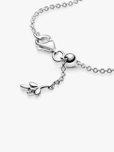 Heart Family Tree Chain Bracelet