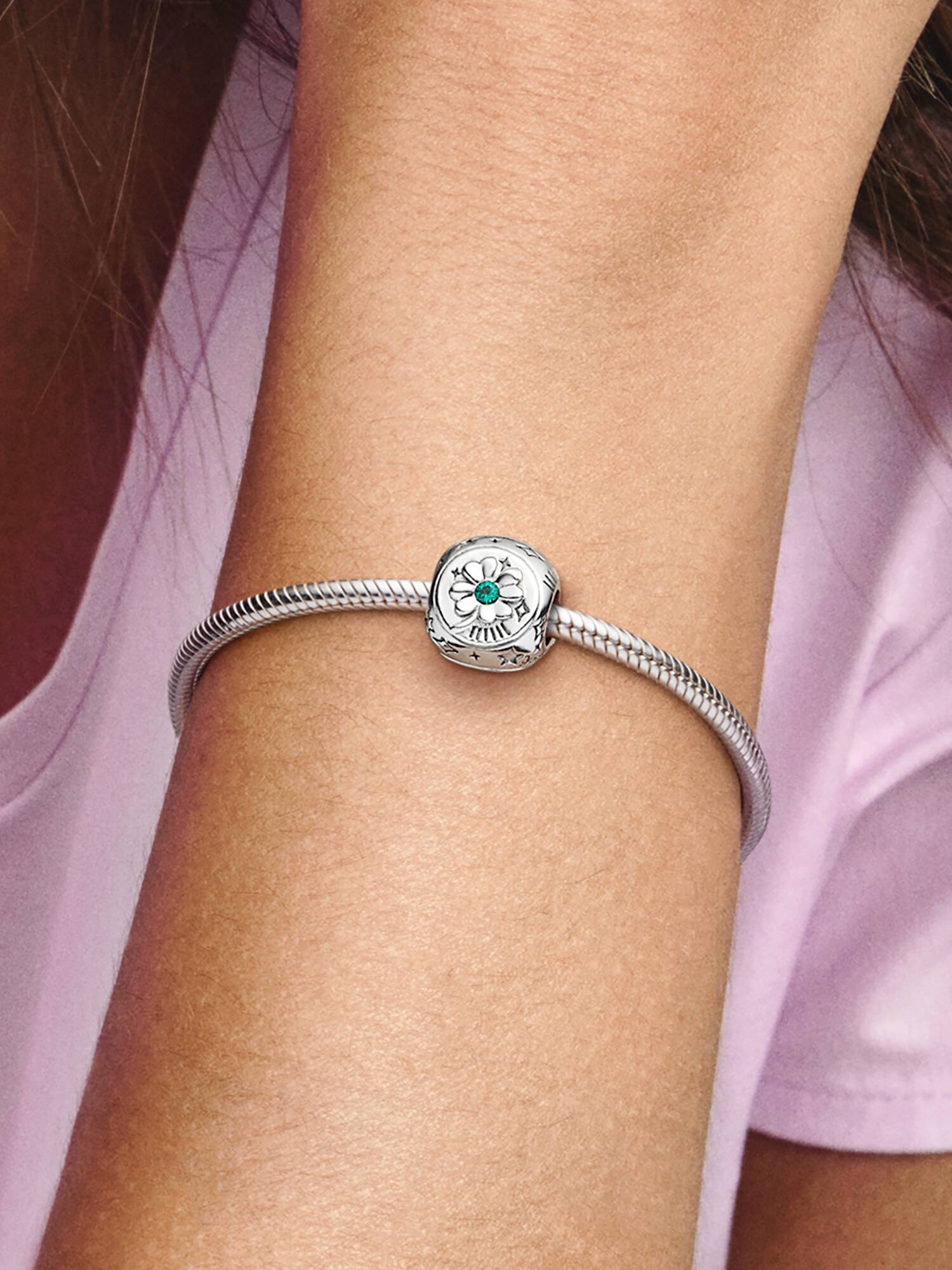 Clover, Horseshoe & Ladybird Three-sided Charm