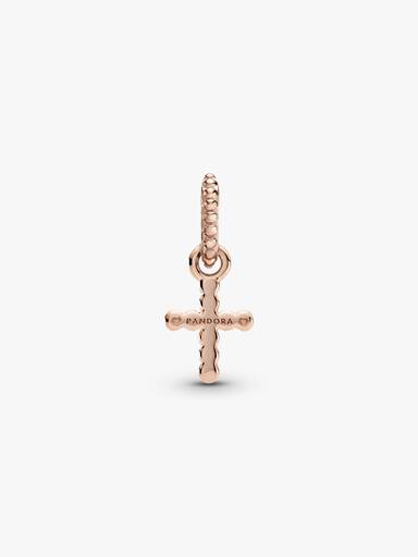 Beaded Cross Dangle Charm