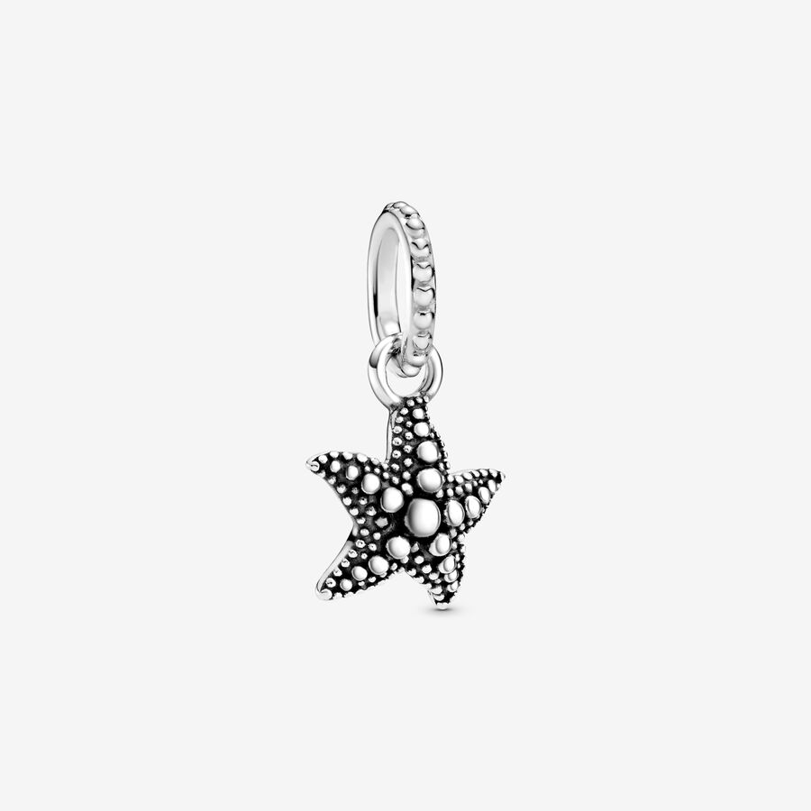Beaded Starfish Pendant image number 0