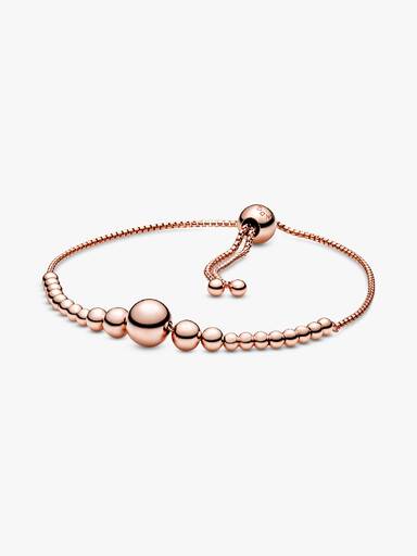 String of Beads Slider Bracelet