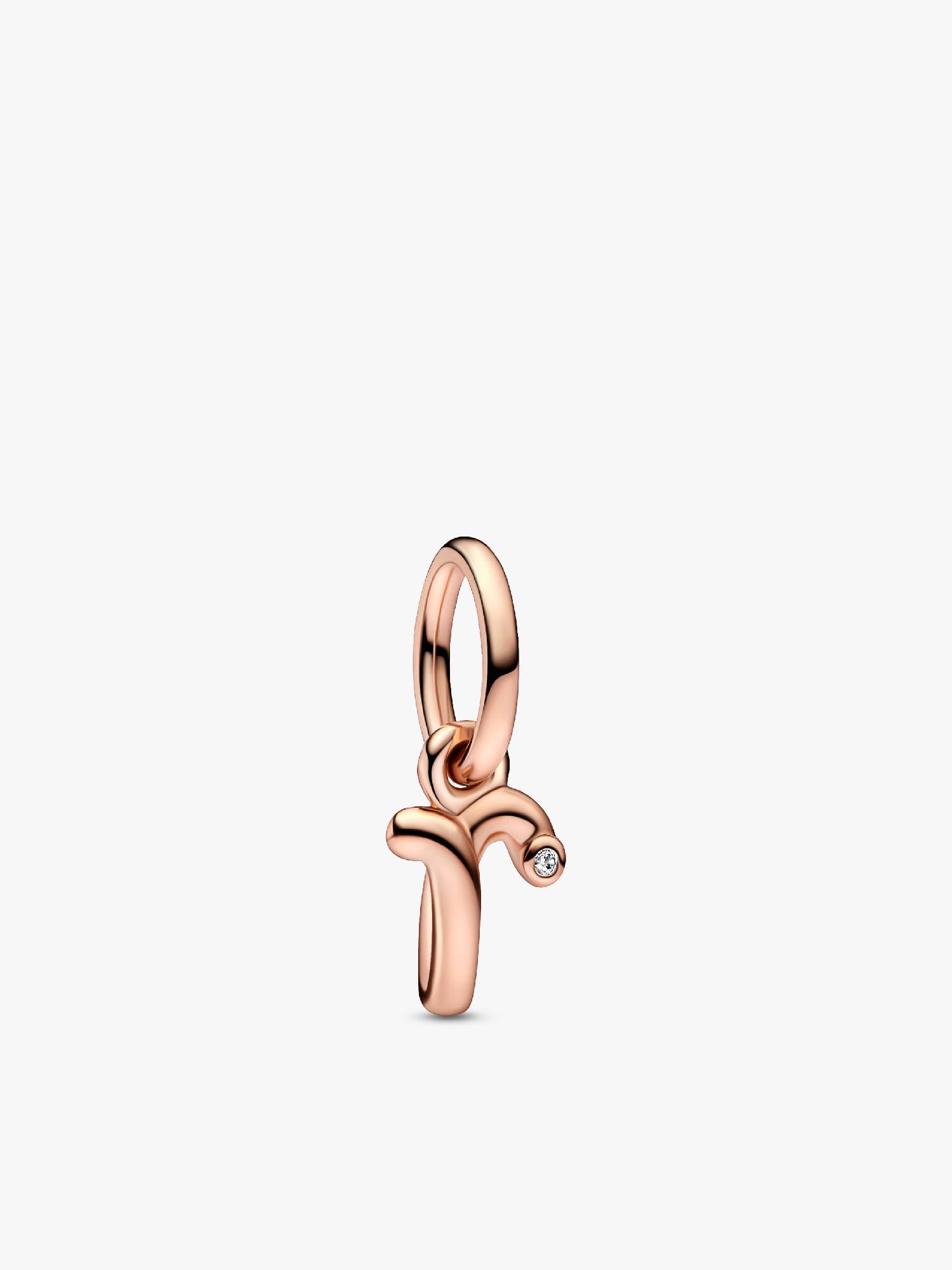 Letter r Script Alphabet Dangle Charm