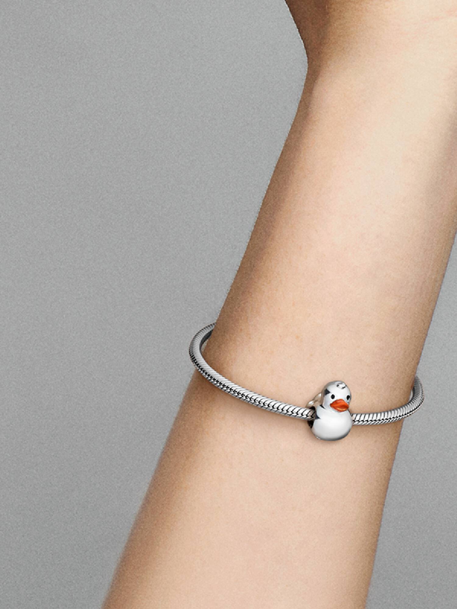Polished Rubber Duck Charm
